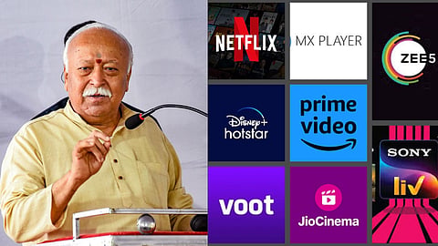 ‘സാംസ്കാരിക അധഃപതനം’ തടയാൻ ആർഎസ്എസ്; ഒടിടിക്കും സെൻസർഷിപ്പ് ഏർപ്പെടുത്താൻ അനൗദ്യോഗിക സമിതി രൂപീകരിച്ചു