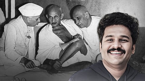 ഗോഡ്സെയല്ല, പട്ടേലാണ്
അവരുടെ രാഷ്ട്രപിതാവ്, ഹേ റാം !