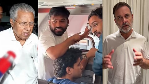 മോദിയും ഷായും ഭീരുക്കളെന്ന് രാഹുൽ; പിണറായിയെ വിട്ടയച്ചു, ദീപ്കെ എവിടെ?
