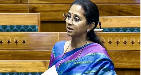 ലോക്സഭയില് സ്വകാര്യ ബില് അവതരിപ്പിച്ച് സുപ്രിയ സുലെ