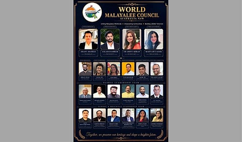 വേൾഡ് മലയാളി കൗൺസിൽ ഓസ്ട്രേലിയ NSWയ്ക്ക് പുതിയ നേതൃത്വം