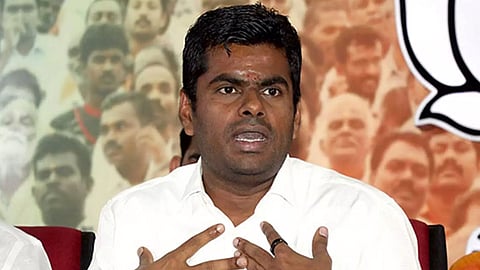 'വ്യാജപ്രചാരണം നടത്തി';തമിഴ്നാട് ബിജെപി അധ്യക്ഷൻ അണ്ണാമലൈക്കെതിരെ കേസെടുത്ത് പൊലീസ്
