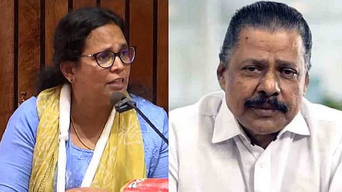 പൊട്ടലുണ്ടായെന്ന് കളവു പറയുന്നത് ശരിയല്ലെന്ന് എം വി ഗോവിന്ദൻ;പരുക്കില്ലാതെ പ്ലാസ്റ്ററിട്ടെങ്കിൽ മറുപടി പറയേണ്ടത് ആരോഗ്യവകുപ്പെന്ന് രമ