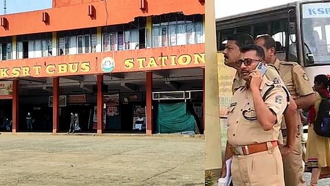 പാലാ കെഎസ്ആർടിസി സ്റ്റാൻഡിൽ ബോംബ് ഭീഷണി: സംഭവം സിപിഎം സംസ്ഥാന സെക്രട്ടറി നയിക്കുന്ന ജനകീയ പ്രതിരോധ ജാഥ പാലായിലേക്ക് കടക്കാനിരിക്കേ