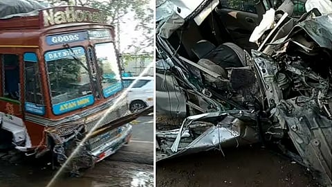 സംസ്ഥാനത്ത് രണ്ടിടങ്ങളിലായി വാഹനാപകടം; 4 മരണം