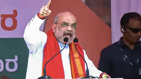 വിവാദ പരാമർശം; അമിത് ഷായ്ക്കെതിരെ പരാതി നൽകി കോൺഗ്രസ്