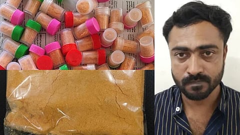കോട്ടയത്ത് പച്ചക്കറി പഴം വിൽപ്പനയുടെ മറവിൽ 4 ലക്ഷം രൂപയുടെ ബ്രൗൺ ഷുഗറുമായി ഇതര സംസ്ഥാന തൊഴിലാളി പിടിയിൽ