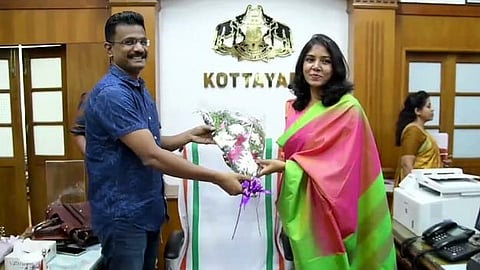 കോട്ടയം ജില്ലാ കലക്റ്ററായി വി. വിഘ്നേശ്വരി ചുമതലയേറ്റു