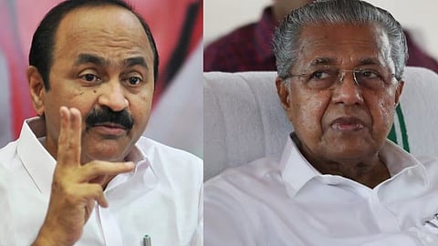vd satheesan against cm pinarayi on hema committee report