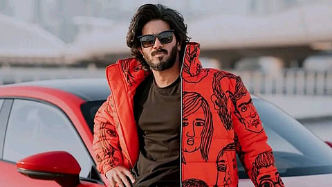 Dulquer Salman at Dubai Global Village on Sunday