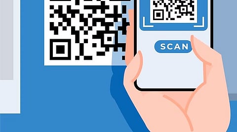 QR code scan