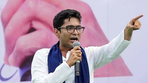 abhishek banerjee writes letter to loksabha speaker and demands to disqualify rebel mps