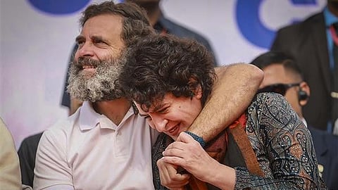 Rahul Gandhi and Priyanka Gandhi Vadra