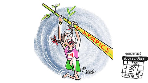 Pol Vault cartoon