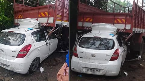 car accident in kochi