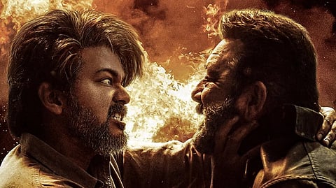 Vijay and Sanjay Dutt in Leo