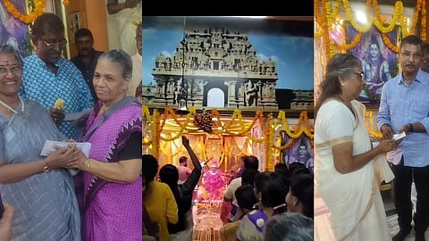 ശ്രീനഗർ മന്ദിര സമിതിയുടെ 17-മത് പ്രതിഷ്ഠ ദിനം കൊണ്ടാടി