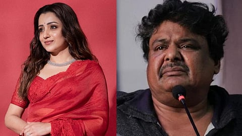 trisha and mansoor ali khan