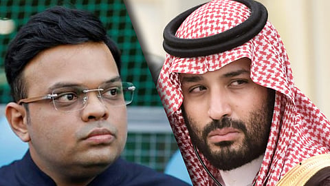 Jay Shah, BCCI Secretary | Mohammed Bin Salman, crown prince of Saudi Arabia