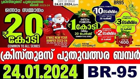 ക്രിസ്മസ് -ന്യൂ ഇയര് ബംപര് ടിക്കറ്റ് വിൽപ്പന റെക്കോഡിൽ