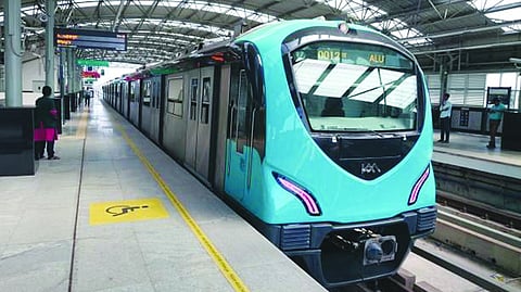 Kochi metro, representative image