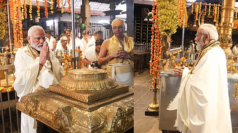 കണ്ണനെ കൺനിറയെ കണ്ട്, മനം നിറഞ്ഞ് പ്രധാനമന്ത്രി