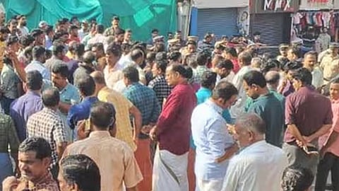 mananthavady protest against wild elephant attack wayanad