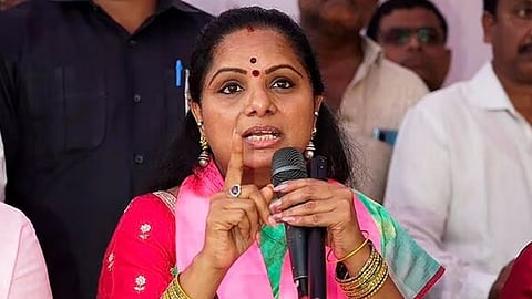 BRS suspends K Kavitha