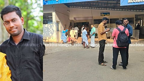 മൂവാറ്റുപുഴ ജനറൽ ആശുപത്രിയിൽ അച്ഛനെ കാണാനെത്തിയ യുവതിയെ കുത്തിക്കൊന്നു; പ്രതി പിടിയിൽ