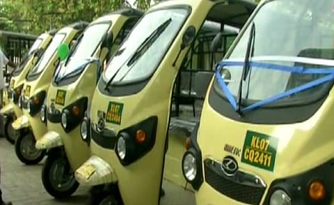 E auto rikshaws