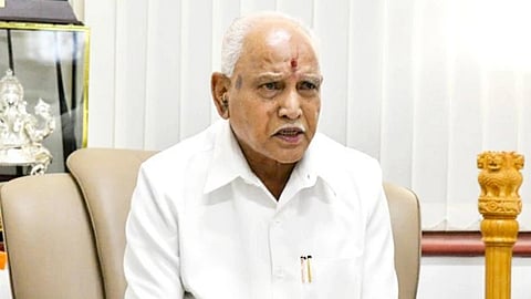 Former Karnataka Chief Minister B S Yediyurappa