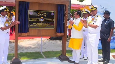 'ഐഎൻഎസ് ജടായു' നാവികത്താവളം ഉദ്ഘാടനം