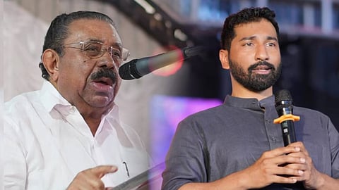 MM Hasan against AK Antony on blasphemy remark