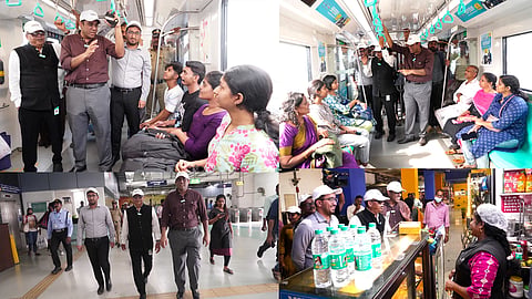 collector election campaign at kochi metro