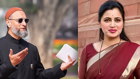 ''അനുജൻ പീരങ്കിയാണെങ്കിൽ വീടിനു മുന്നിൽ അലങ്കാരത്തിനു വയ്ക്കാം'', ഒവൈസിക്ക് നവനീതിന്റെ മറുപടി