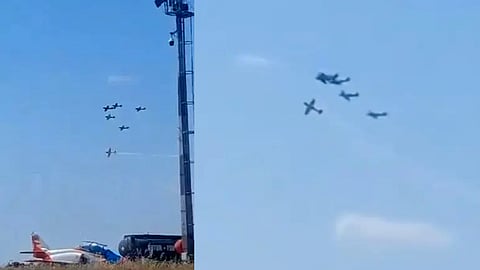Planes collide during Portugal Air Show, pilot killed | Video
