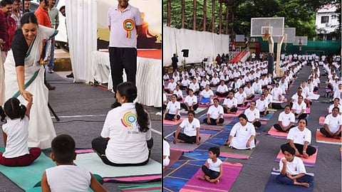 veena george says 10000 yoga clubs started in this year