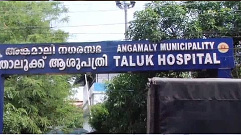 film shooting in the emergency department of angamaly hospital