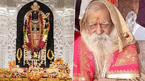 അയോധ്യ രാമക്ഷേത്രത്തിൽ പ്രതിഷ്ഠ നടത്തിയ മുഖ്യ പുരോഹിതൻ ലക്ഷ്മികാന്ത് ദീക്ഷിത് അന്തരിച്ചു