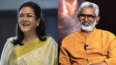 Bharathan smrithi vedi award to director Blessy and actress Urvashi