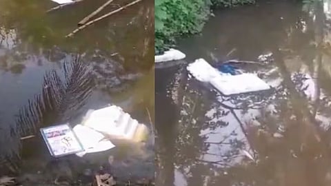 ബംഗാളിൽ തൃണമൂൽ-ബിജെപി സംഘർഷം; വിവിപാറ്റുകളും വോട്ടിങ് യന്ത്രങ്ങളും തോട്ടിലെറിഞ്ഞു