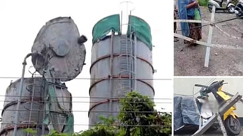 explosion at in Thumba Kinfra Park thiruvananthapuram