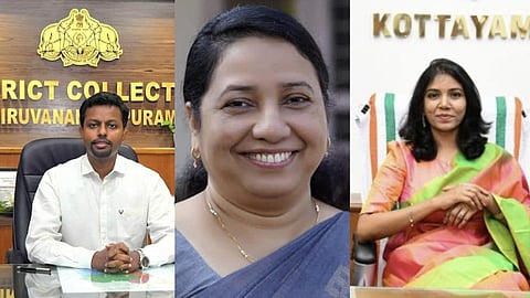 change in 3 districts collectors, Sriram Venkataraman new post