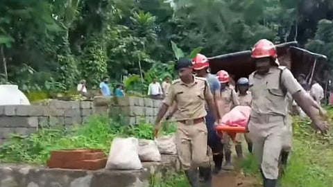 Mother and baby died after water tank collapse in Palakkad