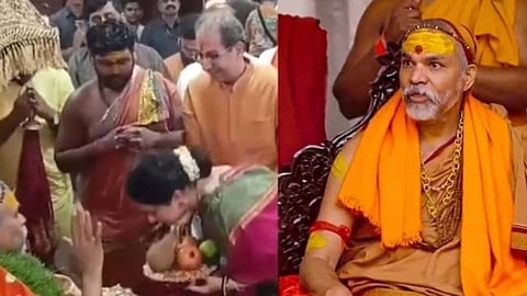 ഉദ്ധവ് താക്കറെ വഞ്ചനയുടെ ഇരയാണെന്ന് ശങ്കരാചാര്യ സ്വാമി അവിമുക്തേശ്വരാനന്ദ സരസ്വതി