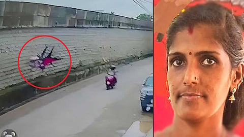 kazhakuttam karode bypass accident police case against women who drive the scooter