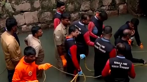 Rescue operation at Amayizhanjan Thodu
