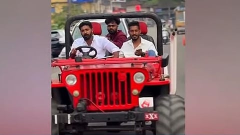 akash thillankeri jeep seized police