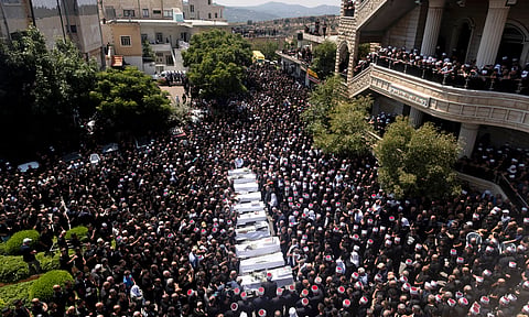 hezbollah children killed rocket majdal shams