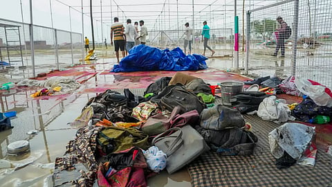 hathras stampede tragedy 6 arrest reported